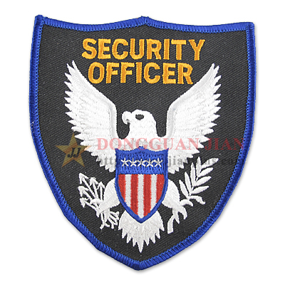 custom security officer patches