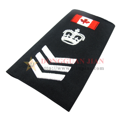 embroidered cown epaulettes for sale