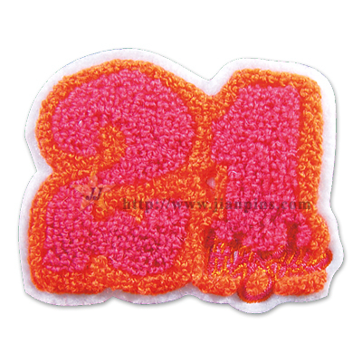 chenille letter patches fabriek