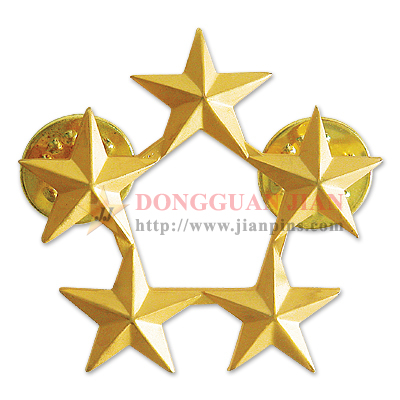 Stjernerangerings-pin-badges