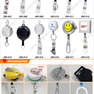 Various Stock Designs of Fancy Retractable Badge Reel From JIAN
