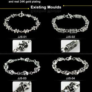 Fashion chain link Stainless Steel Bracelets with low MOQ & price wholesale