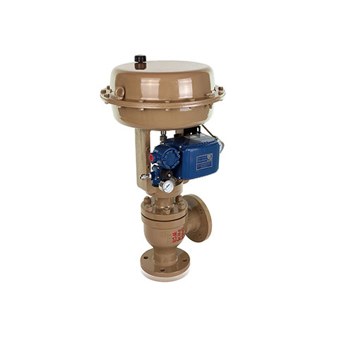 The characteristics of the control valves