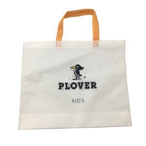 heat sealing non woven bag with die cut handle