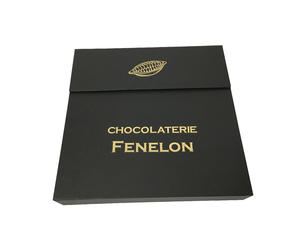 logo oem color oem 20pcs load gift chocolate box rigid chocolate box luxury chocolate box with paper in divider 