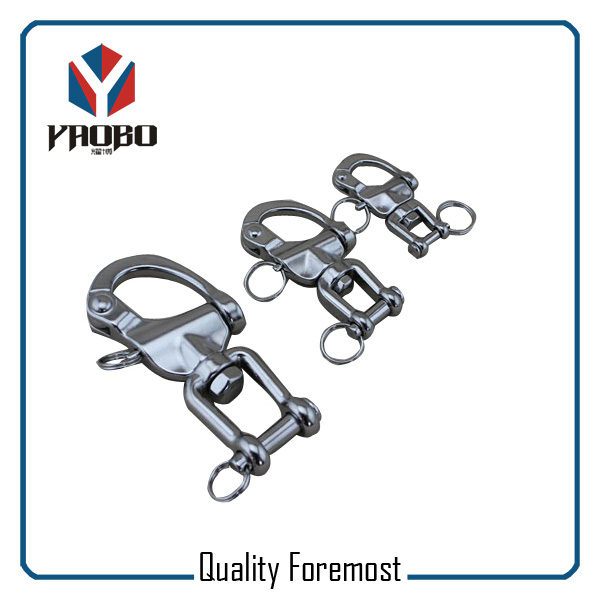 Custom High Quality Swivel Snap Shackle With Jaw