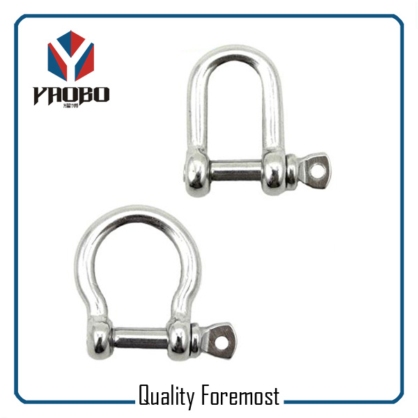 Custom High Quality Stainless Steel Shackles With Bolt