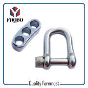 High Quality Stainless Shackles Supplier 5mm D Shackles