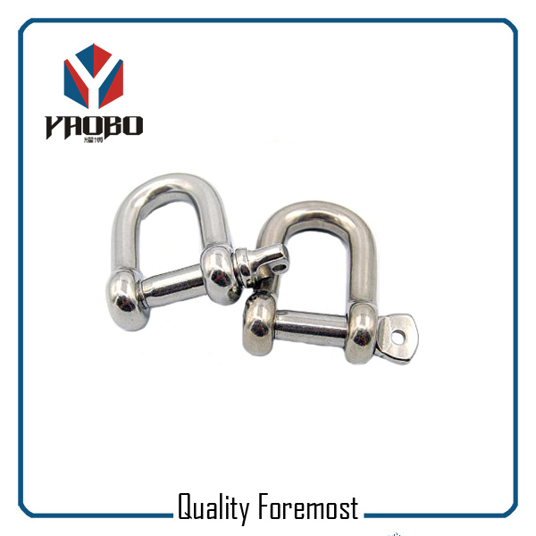 High Quality Stainless Steel Shackles Manufacture 5mm D Shackles