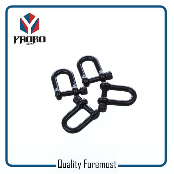 Manufacture High Quality Stainless Steel 4mm Black Shackles