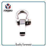 High Quality Stainless Steel Bow Shackles Factory