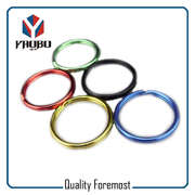 High Quality Split Ring Various Color Key Ring