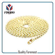 Light Gold Stainless Steel Ball Chain