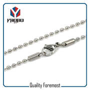 Stainless Steel Bead Chain Jewelry