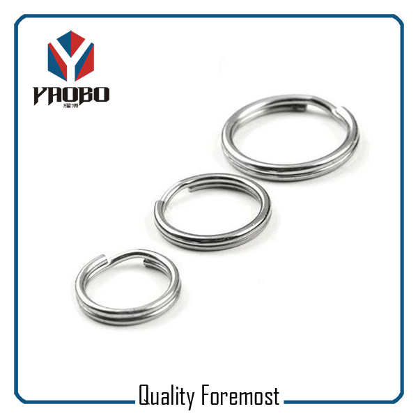 Stainless Steel Split Ring Key Rings
