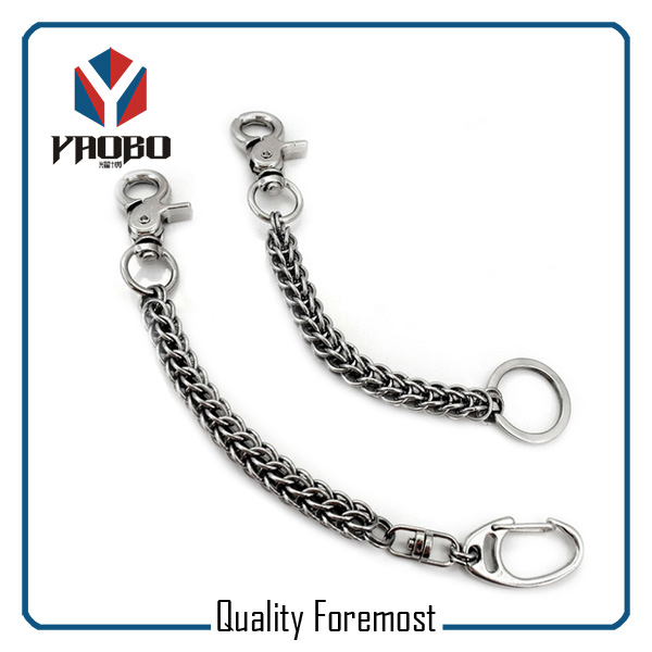  Snap Hook With Chain For Wallet