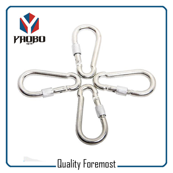 Stainless Steel Carabiner With Screw