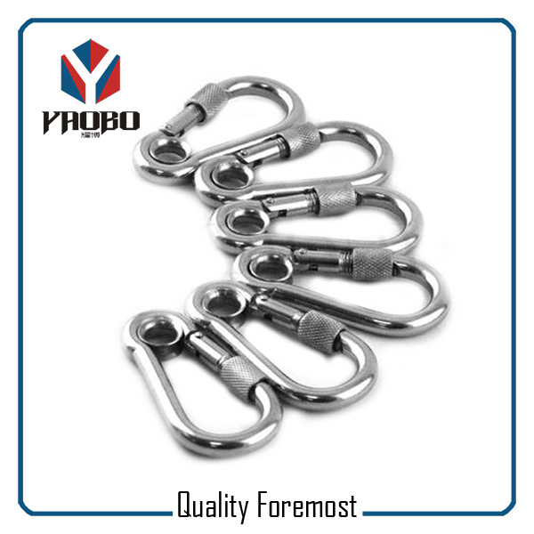Wholesales Stainless Steel Carabiner With Screw