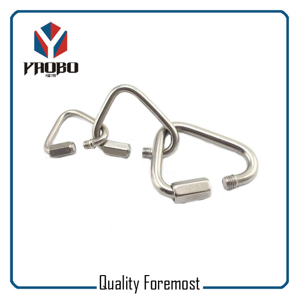 Triangle Shape Stainless Steel Carabiner