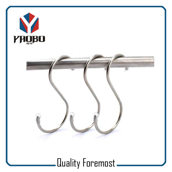 Strong Hanging Metal Silver S Hook