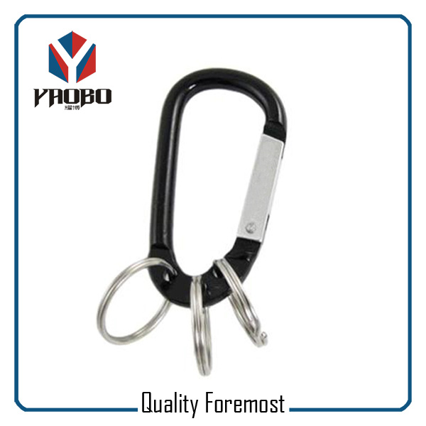 Wholesales Carabiner With Key Ring