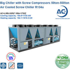 Air Cooled Screw Chiller/ T3 R134A air cooled screw chiller