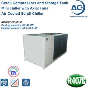 Air Cooled Scroll Chiller R407C/air Cooled Water Chiller