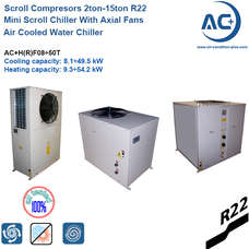 Air Cooled Water Chiller / R22 mini scroll chiller
