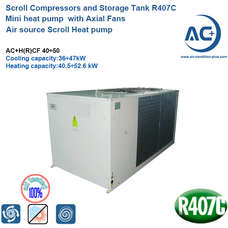 Air Source Scroll Heat Pump/air source water heat pump