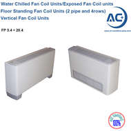 Floor Standing Fan Coil Units (2 pipe and 4 rows)  water chilled fan coil units