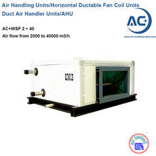 Horizontal air handling units Ductable Fan Coil Units