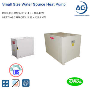 Small Water To Water Heat Pump R410A