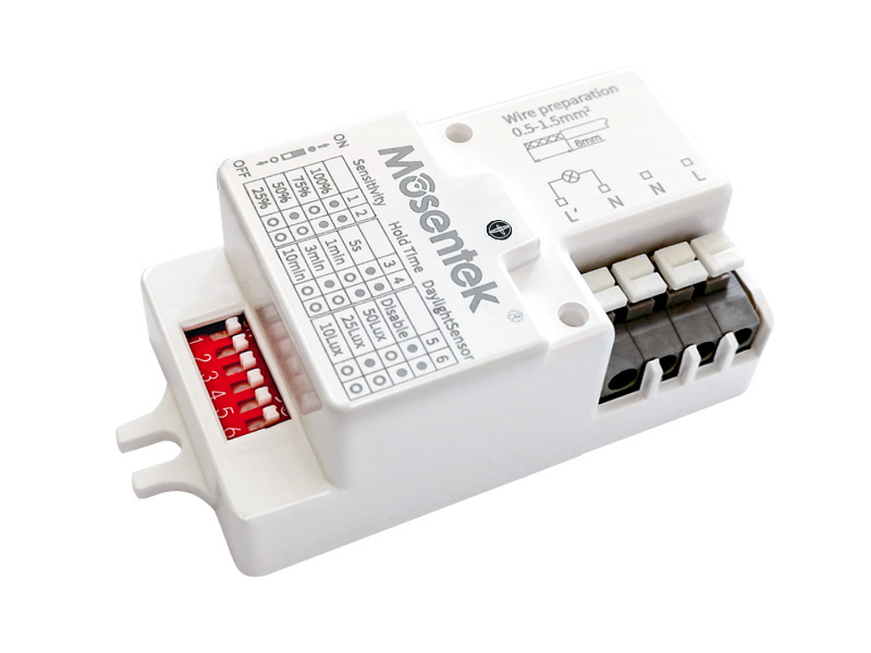 MD001E Interruptor del sensor de movimiento de microondas de control de encendido / apagado
