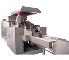 Wafer biscuit production line
