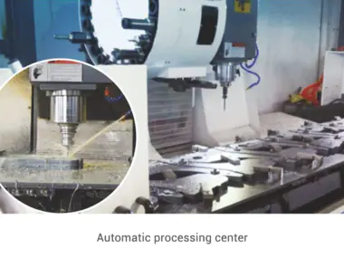 Automatic processing center