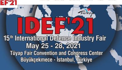 IDEF'21 se tiendra du 25 au 28 mai 2021