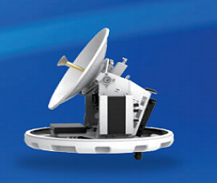 M-45 Antena VSAT marítima integrada en banda Ku Antena satelital móvil