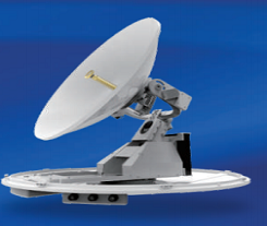 M100 Antena VSAT marítima integrada en banda Ku Antena satelital móvil