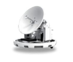 A45 Antena VSAT marítima integrada en banda Ku Antena satcom móvil