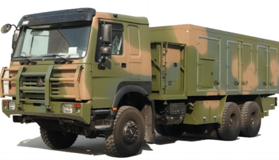 Le véhicule de traitement des eaux usées nucléaires à pression positive de SMARTNOBLE : des véhicules militaires avancés