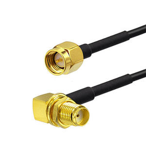 Câble adaptateur SMA femelle vers SMA mâle à angle droit de haute qualité de SMARTNOBLE