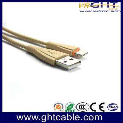 快速充电2A一体式USB电缆PVC护套