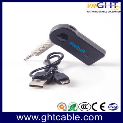 3.5MM Audio Jack A2DP Handsfree Car Kit Wireless Bluetooth AUX Adaptateur pour haut-parleur Casque Bluetooth Récepteur de musique