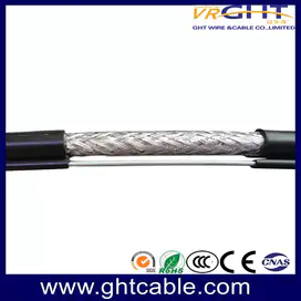 Cable coaxial RG11 de alta calidad con acero para CCTV / CATV
