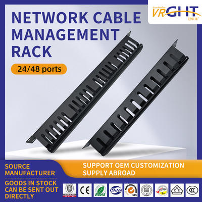 Network Cable Management rack 24/48 ports