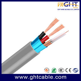 Câble combiné de haute qualité rg174+rvv