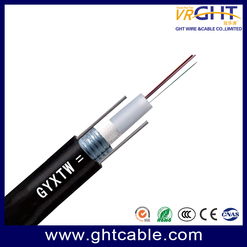 厂家直销GYXTW室外4芯光纤 单模光缆 中芯束管式通信监控