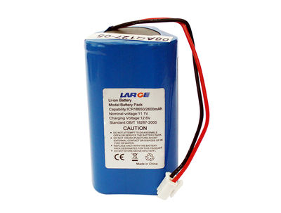 11.1V 2600mAh Lithium ion battery Pack for Medical Device