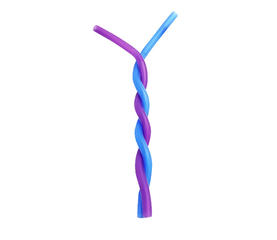 UT105 Twist straw | silicone straws