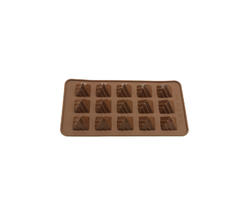 | de molde de silicona IC009 Molde de chocolate Piramidal